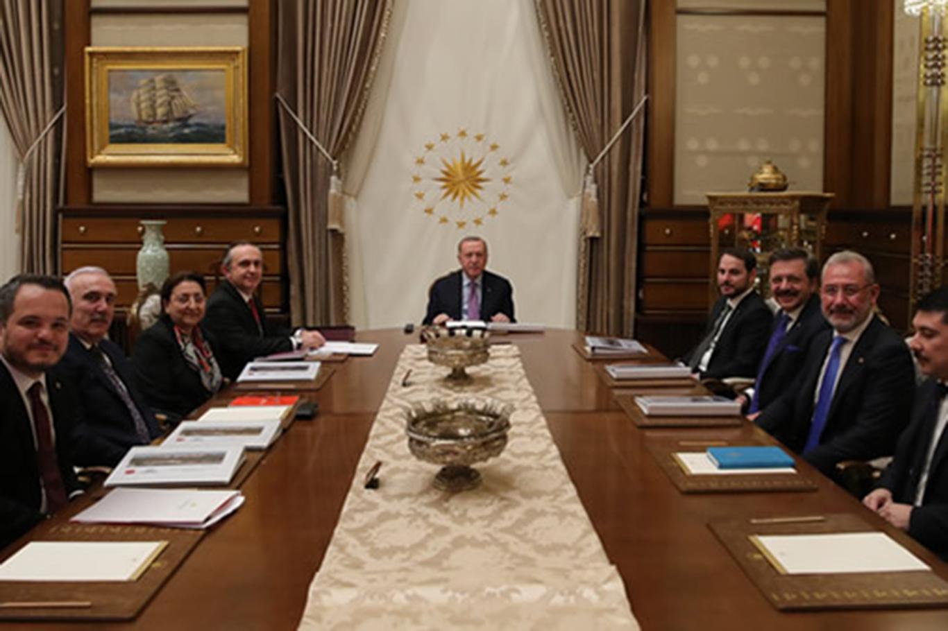Türkiye Varlık Fonu Yönetim Kurulu Cumhurbaşkanı Erdoğan başkanlığında toplandı